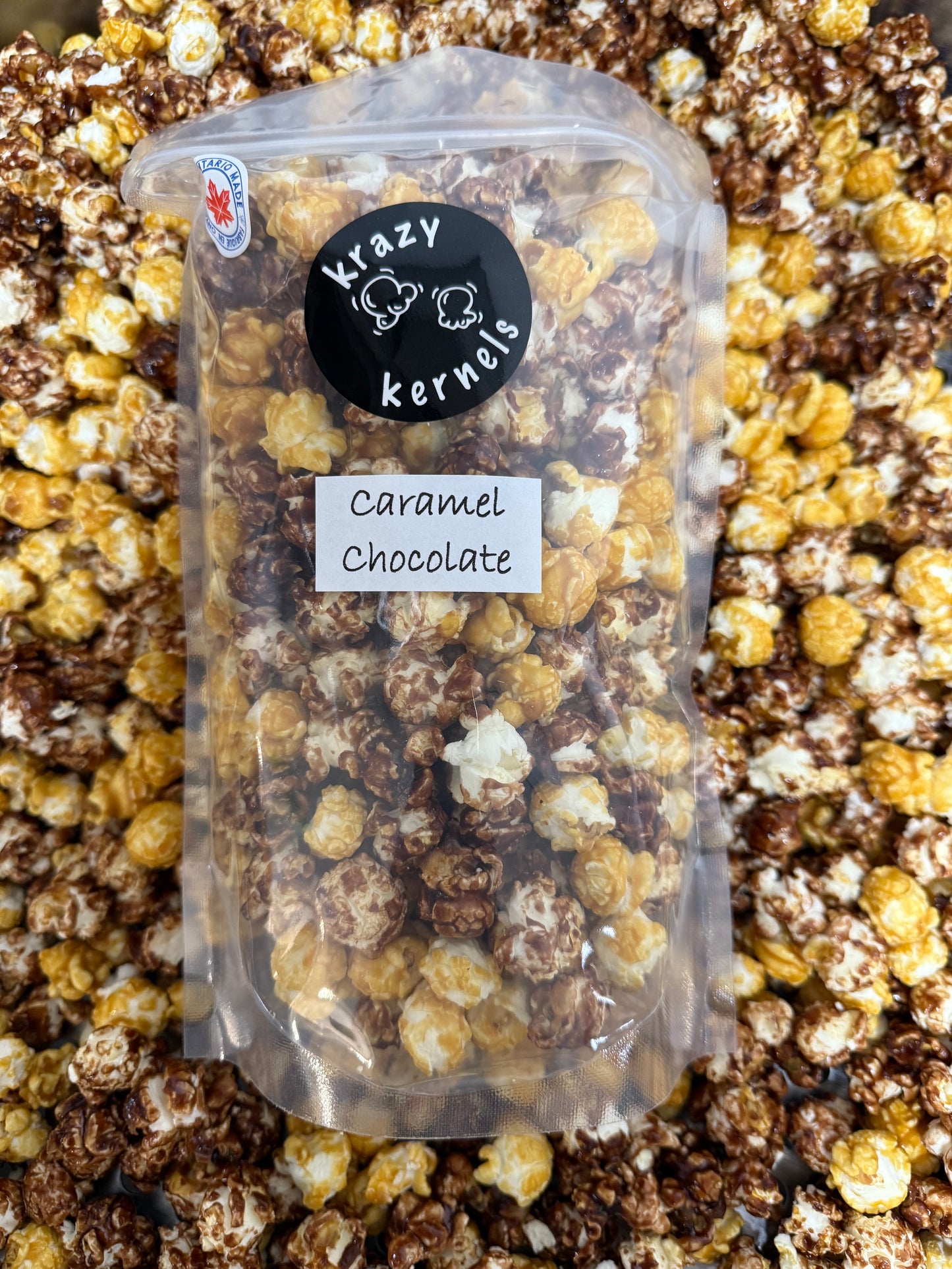 Caramel Chocolate Popcorn