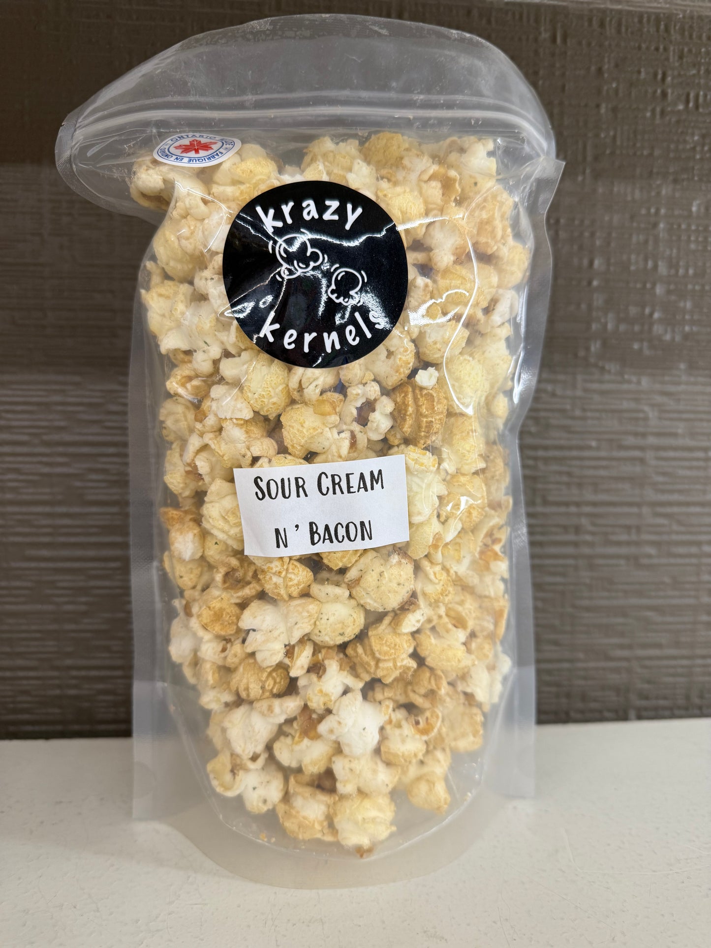 Sour Cream & Bacon Popcorn