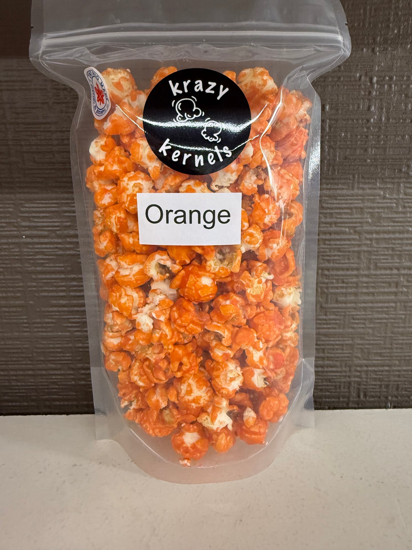 Orange Popcorn