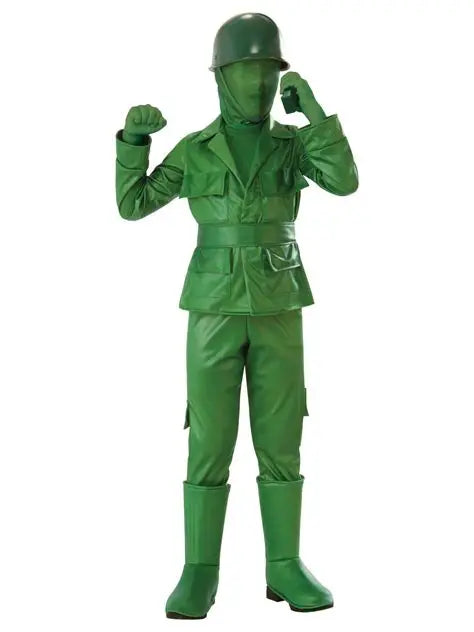 Green Army Boy
