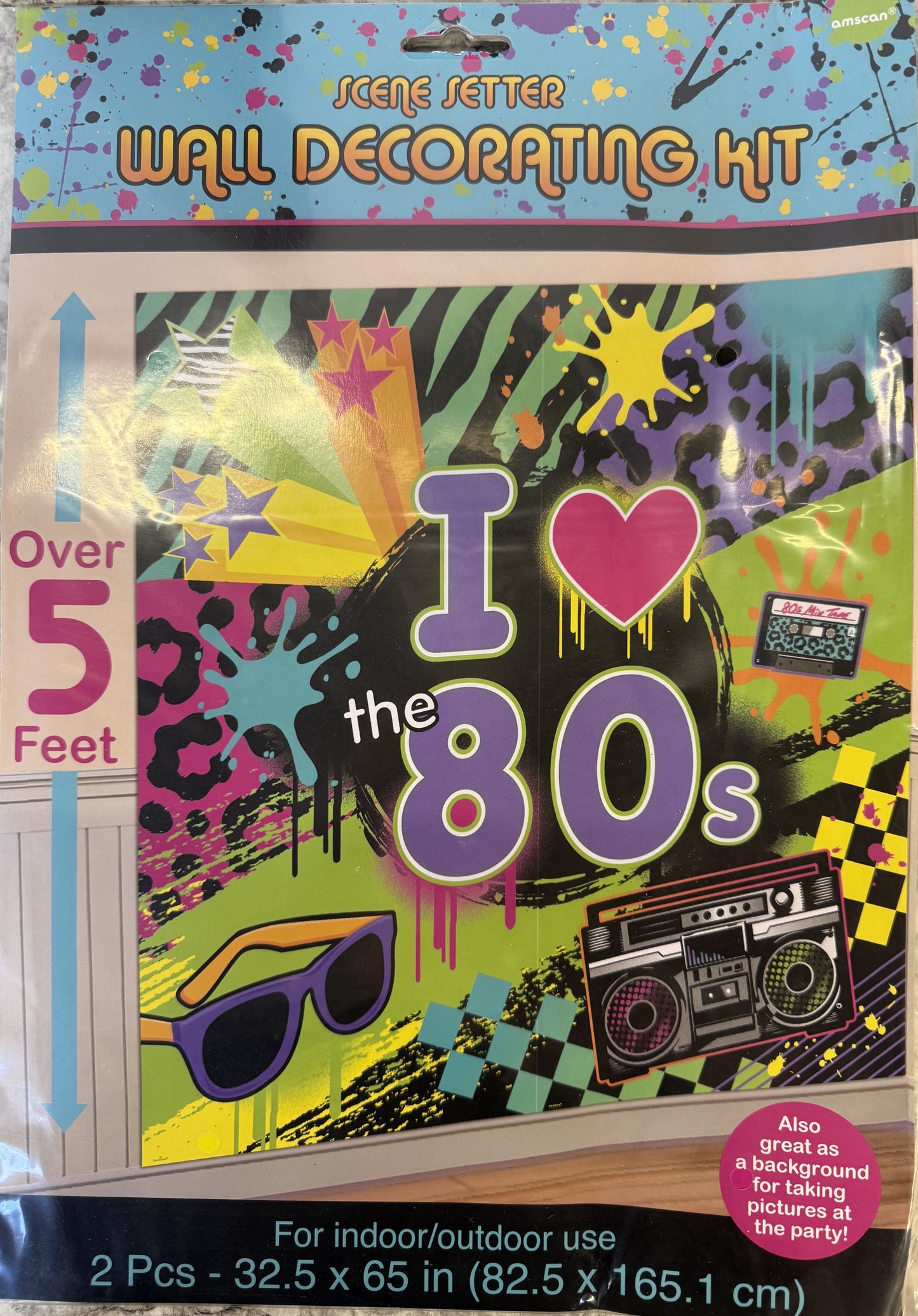 80's Scene Setter Decorating Kit