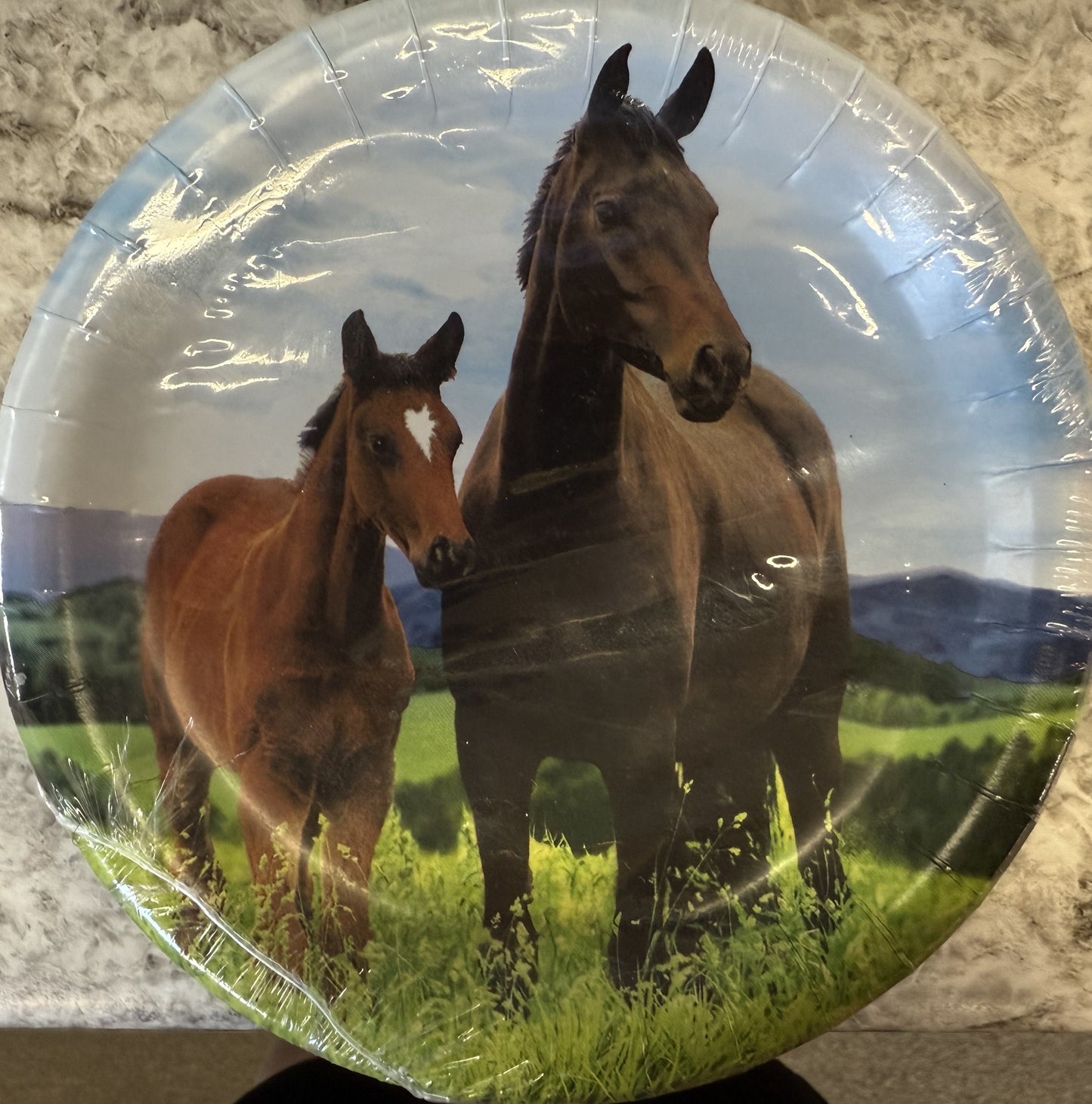 Horse Dessert Plates